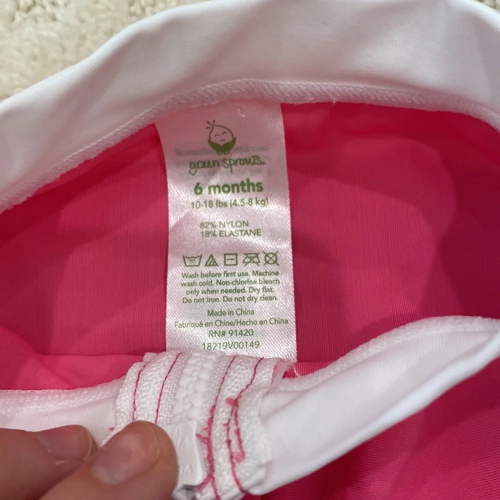 Green Sprouts Swim Top